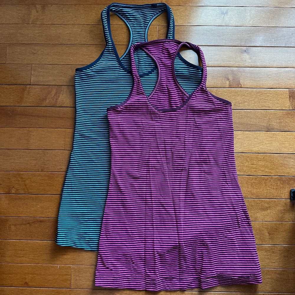 Bundle of 2 Lululemon Running and Workout Tank Tops | Size 6